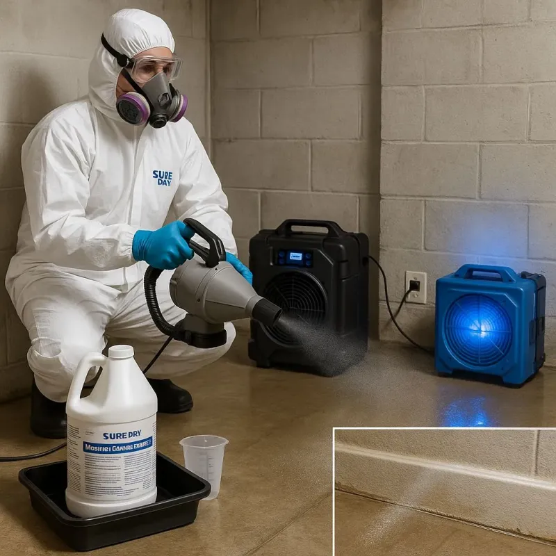 Sanitization and Odor Removal process in La Grulla, TX